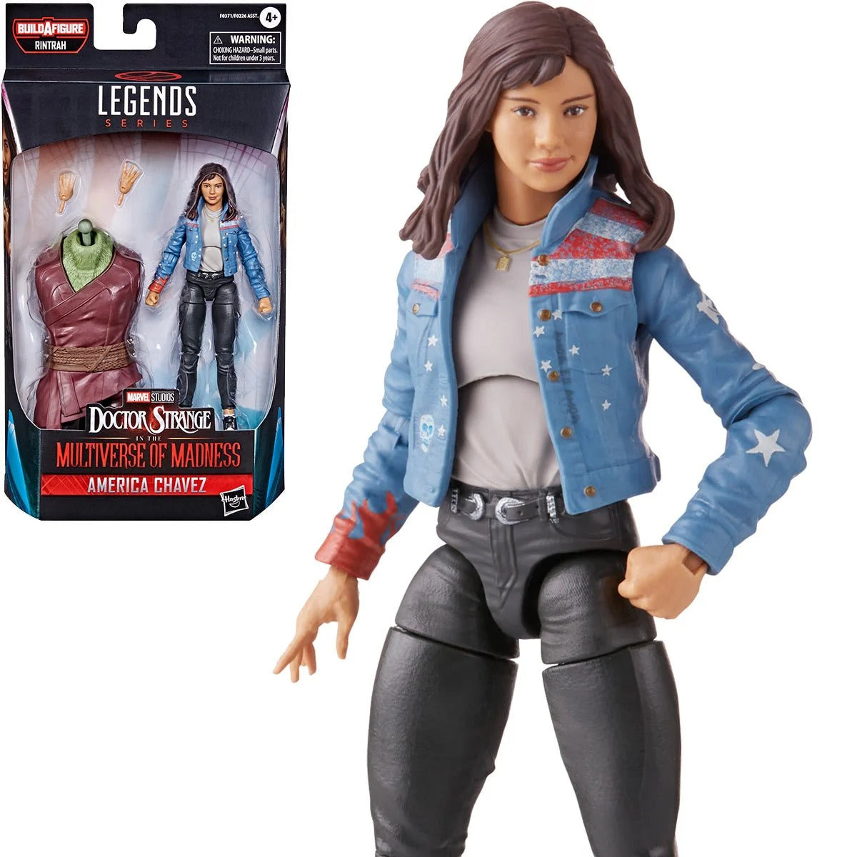 Doctor Strange in the Multiverse of Madness Marvel Legends America Chavez (Rintrah BAF) Hasbro Mint Condition